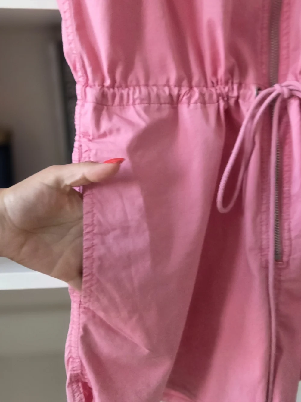 Pistola Women's Pink Zip-Front One-Piece Romper - Picture 4 of 8